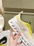 Loewe 2025 x Running Cloudtilt2.0 Sneaker White Yellow Mesh Rubber 556024