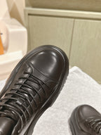 LV Archlight Platform Ankle Boots 5cm Black Cowhide 555603