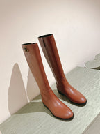 Gucci Boots Brown Sheepskin 484874