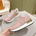 LV Neo Run Away Sneaker 50mm Rose Quartz Cowhide