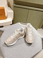LV Neo Run Away Sneaker 50mm Beige Cowhide
