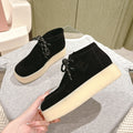Miu Ankle Boots Black Suede