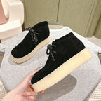 Miu Ankle Boots Black Suede