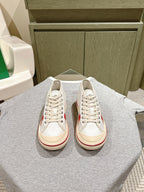 BV Eliot Sneaker White/Sea salt Cotton Calfskin 446197