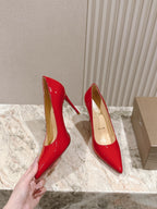CL 25s So Kate Pumps 95mm Red Patent Leather 446680