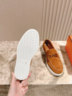HM 25s Ignacio Loafer Caramel Suede Rubber 445341