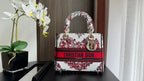 medium lady 24 red white embroidery