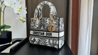 medium lady 24 black white sun embroidery canvas