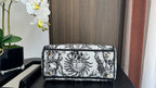 medium lady 24 black white sun embroidery canvas