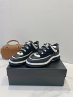 CC Sneaker In Black Cowhide  144774