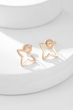 BLOSSOM STUD STAR DIAMOND EARRINGS