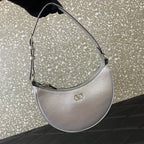 VA GARAVANI VLOGO mini HOBO bag sliver calfskin 566881