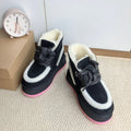 UGG Dopamine Snow Boots Black Wool Suede 512872