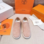 HM Men's 25 Lucky Slip-on Pink Suede 713100