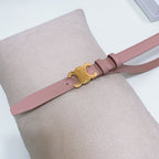 CEL 25mm Triomphe Belt Pink Taurillon Leather 176671