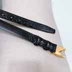 CEL Gold Buckle Belt 18mm Calfskin 176670