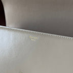 classique triomphe 22 beige calfskin gold hardware
