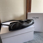 TEEN POLLY 29 IN BLACK CALFSKIN SILVER HARDWARE