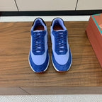 LP Week End Walk Sneaker In Could Blue Mix Blue Denim Fabric And Sudede  984386