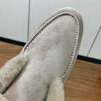 LP Open Walk Chukka Boot Grey Suede Lamb Fur