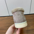 LP Open Walk Chukka Boot Grey Suede Lamb Fur