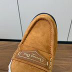 CD Dior Boy Mule Beige Suede Goatskin