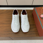LP Week-End Walk Sneaker In White Suede 984397