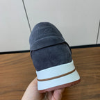 LP Week-End Walk Sneaker In Grey Suede 984398