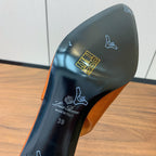 LP Rebecca Slingbacks 50mm In Caramel Cowhide  984366