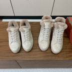 LP Winter Nuages Ankle Boot Pale Sage Fur Suede 550813