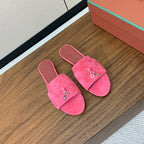 LP Summer Charms Sandal French Fuchsia Suede 220445