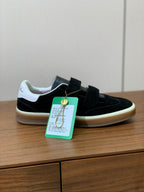 LP 26SS Velcro-strap Sneaker Black Suede Leather 585748