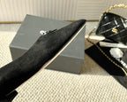 CC Ballet In Blak Suede 151521