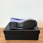 CC Ballet Flats Light Purple With Camellia Light Purple Suede