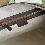 Gucci Ophidia Bag Beige mix Brown Canvas 240085