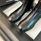 CC Ankle Boots 20mm Black Calfskin