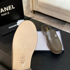 CC 25C Mule Khaki Calfskin