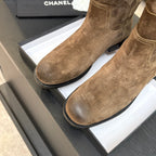 CC 2025 Short Boot Brown Suede 550662