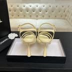 CC Cruise 25/26 Sandal 95mm Lemon Yellow Patent Leather