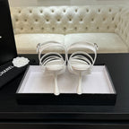 CC Cruise 25/26 Sandal 95mm White Patent Leather