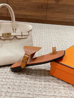 HM Hera Sandal Brown Cowhide 544537