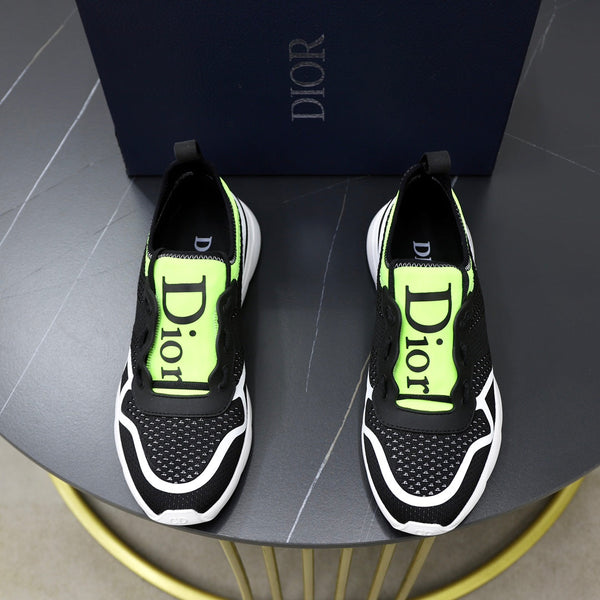 CD B21 Sneaker Black Mix Green Knitted 643601