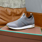 LP 360 KNITTED CASUAL SNEAKERS GRAY WOOL