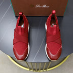 LP 360 KNITTED CASUAL SNEAKERS CHERRY WOOL