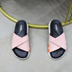 HM Men's Infra Slide Pink Calfskin 711696