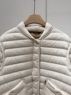 MC 2025 Jacket Pink And White Nylon Down