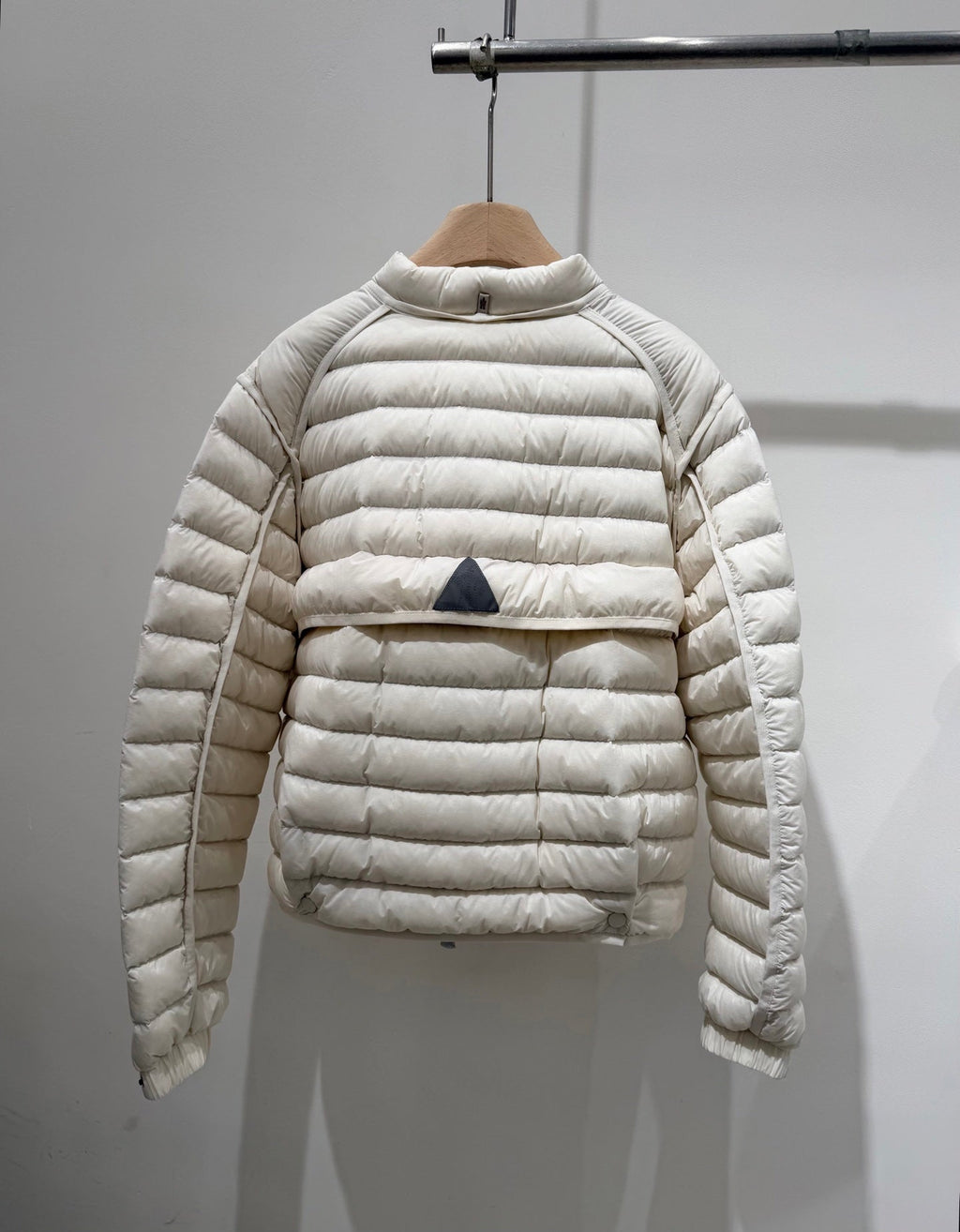 MC 2025 Jacket Pink And White Nylon Down