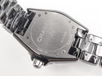 J12 Date Automatic Black Ceramic White Numerals Black Dial White Steel Hands
