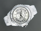J12 38mm Automatic 20Th Anniversary White Ceramic