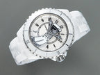 J12 38mm Mademoiselle Automatic White Ceramic